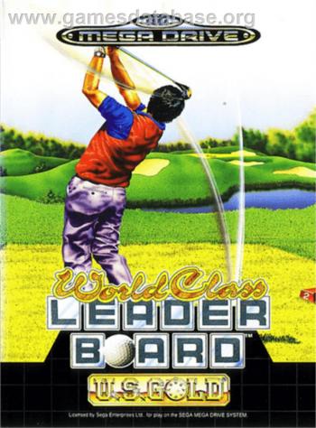 Cover World Class Leaderboard Golf for Genesis - Mega Drive